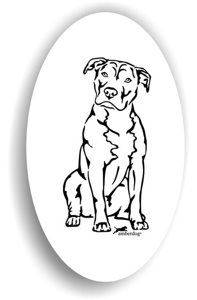 American Staffordshire Terrier Sticker Aufkleber