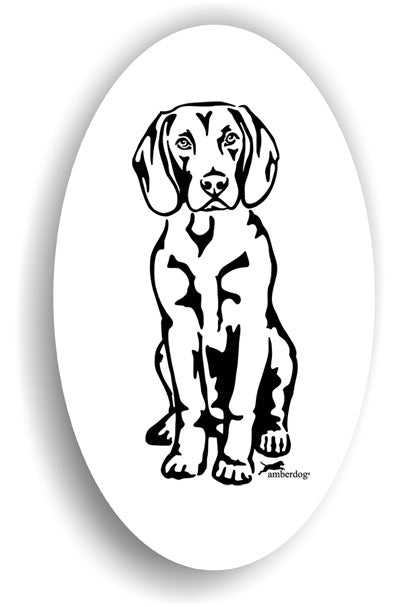Bayerischer Gebirgsschweißhund Sticker Aufkleber