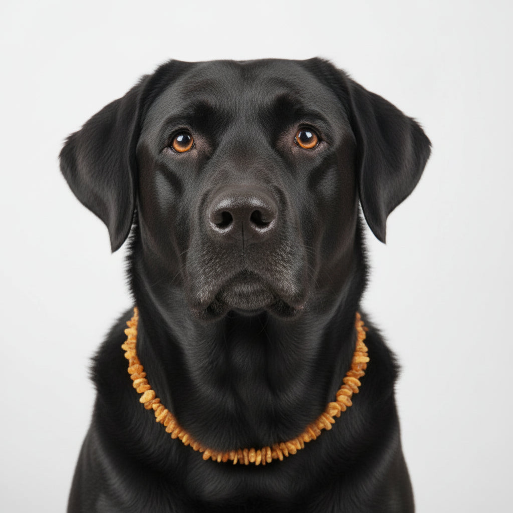 Bernsteinkette für den Hund