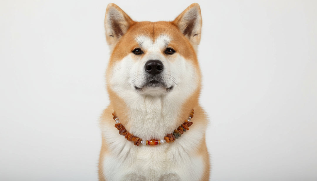 Bernsteinkette Achat & Bergkristall 46cm