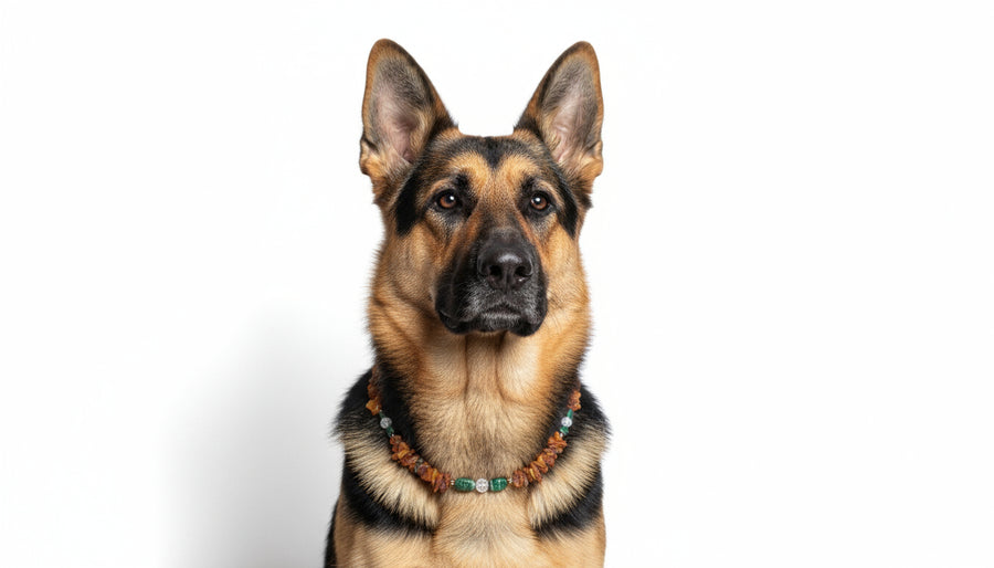 Bernsteinkette Bergkristall & Aventurin 49cm