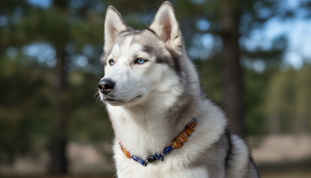 Bernsteinkette Onyx&Lapislazuli 49 cm
