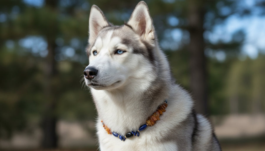 Bernsteinkette Onyx&Lapislazuli 49 cm