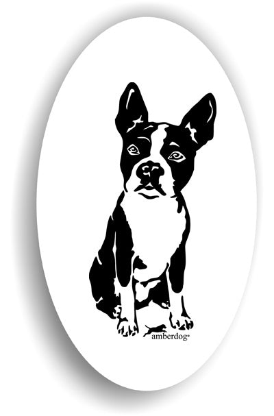 Boston Terrier Sticker Aufkleber