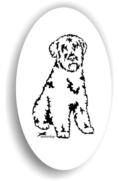 Bouvier Sticker Aufkleber