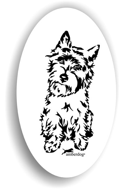 Cairn Terrier Sticker Aufkleber