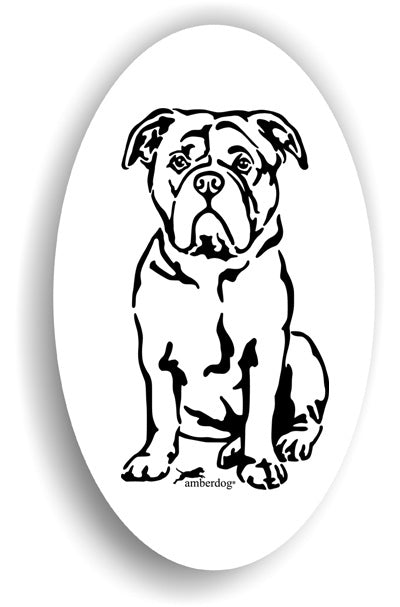 Continental Bulldogge Sticker Aufkleber