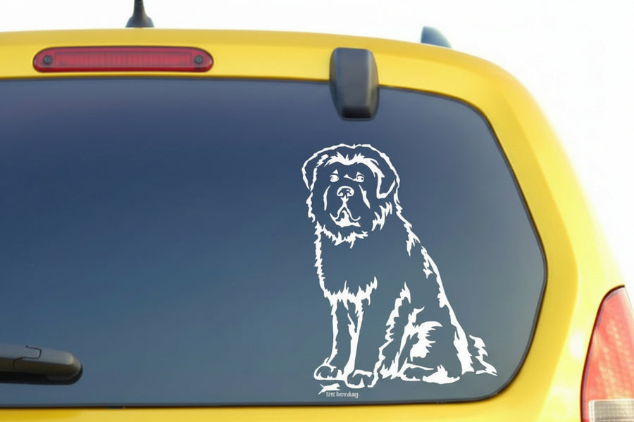 Do Khyi Tibet Dogge Auto Aufkleber