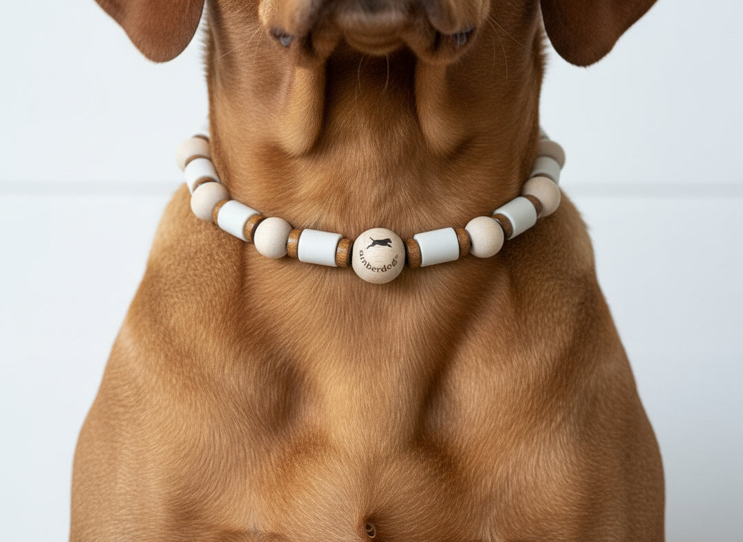 EM-Kera-Wood-Flex Halskette für Hunde 