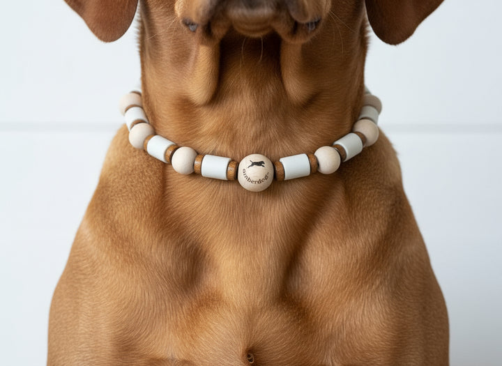 EM-Kera-Wood-Flex Halskette für Hunde 