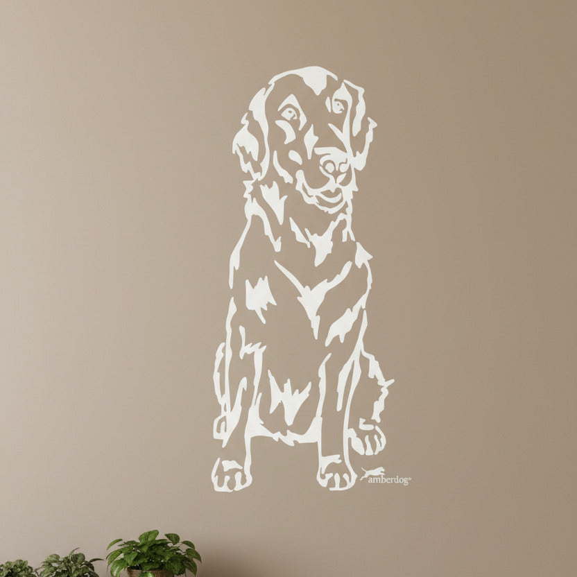 Flatcoated Retriever Wohnmobil Aufkleber I Wandtattoo