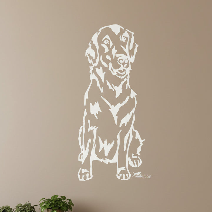 Flatcoated Retriever Wohnmobil Aufkleber I Wandtattoo