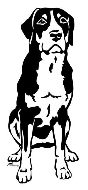 Großer Schweizer Sennenhund Grafiklizenz