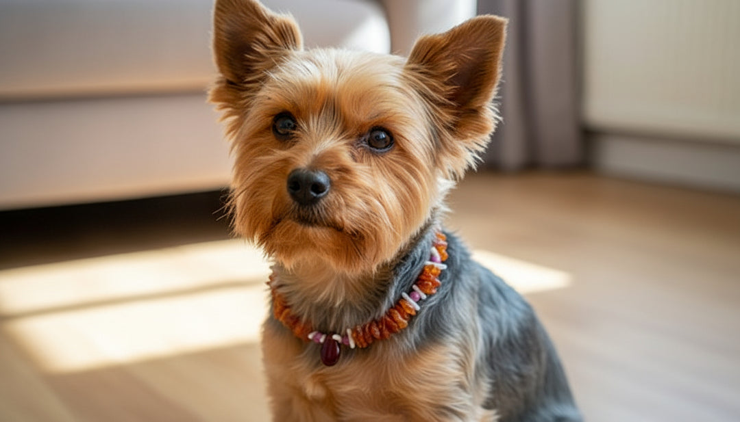 Hunde Bernsteinkette amberdog