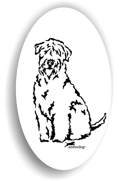 Irish Soft Coated Wheaten Sticker