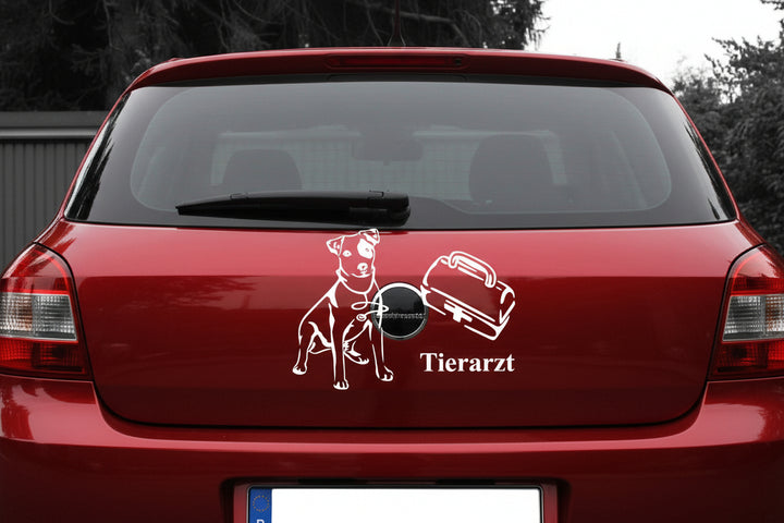 Tierarzt Aufkleber