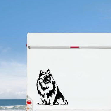 Wolfsspitz Auto Wohnmobil Aufkleber