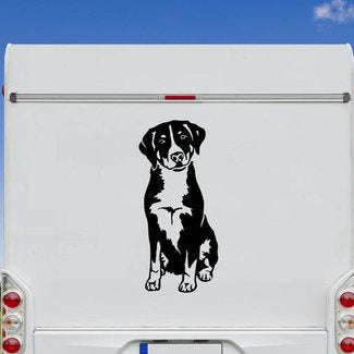 Appenzeller Sennenhund Auto Wohnmobil Aufkleber