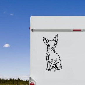 Chihuahua Wohnmobil Aufkleber