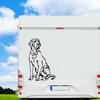 Fila Brasileiro Wohnmobil Aufkleber 