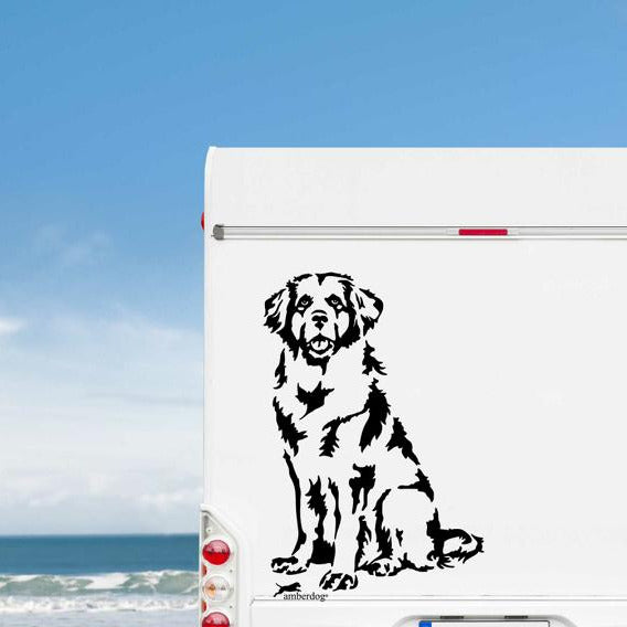 Leonberger Auto Wohnmobil Aufkleber
