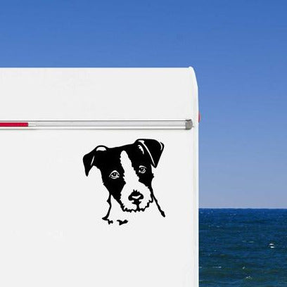Parson Russel Terrier Kopf Auto Wohnmobil Aufkleber