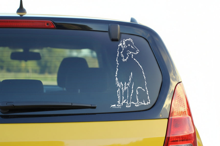 Barsoi Auto Wohnmobil Aufkleber