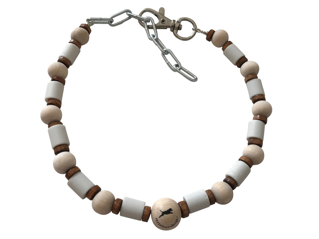 Hundekette EM-Keramik-Wood-Flex