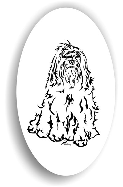 Tibet Terrier Sticker