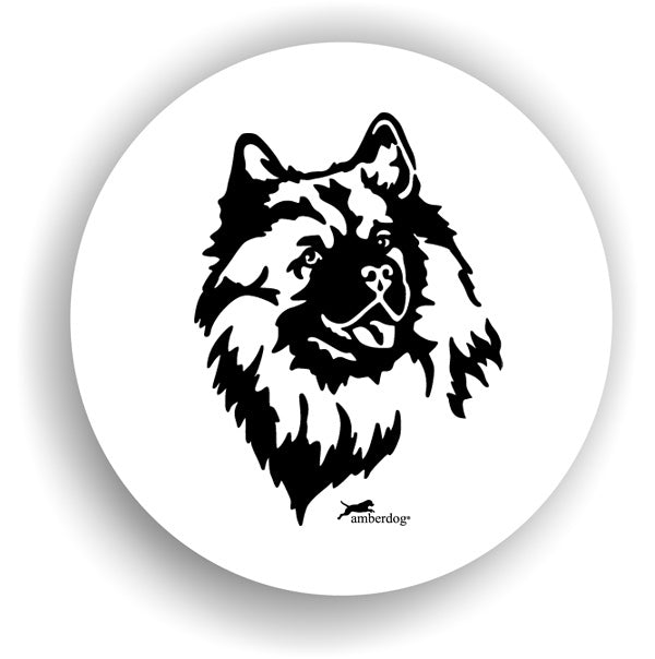 Wolfsspitz Sticker Aufkleber
