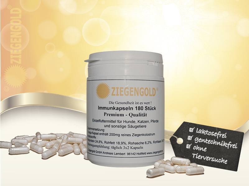 Ziegengold® Immunkapseln 180 Stück / 36g.