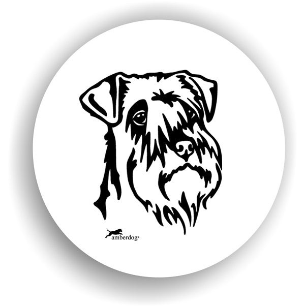 Zwergschnauzer Sticker Aufkleber