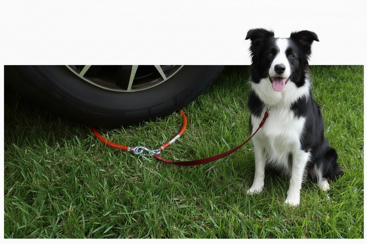 Dogsafer Hundeleinen Befestigung für Camper