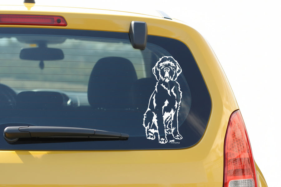 Magyar Vizsla Drahthaar Auto Aufkleber 