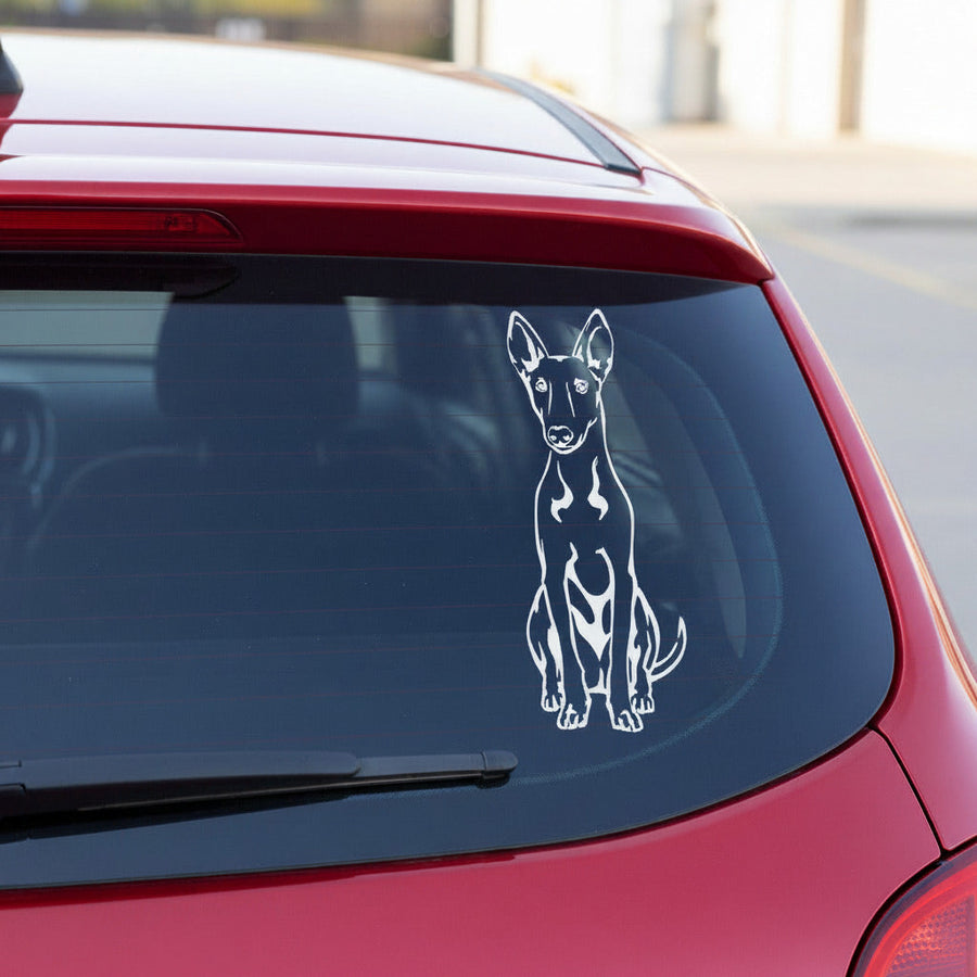 Podenco Auto Aufkleber