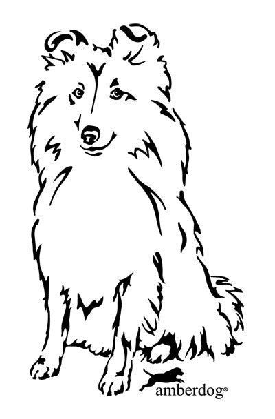 Sheltie Shetland Sheepdog Grafiklizenz