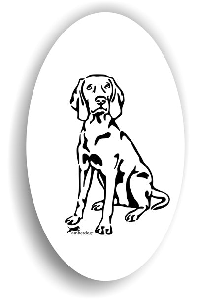Weimaraner Terrier Sticker