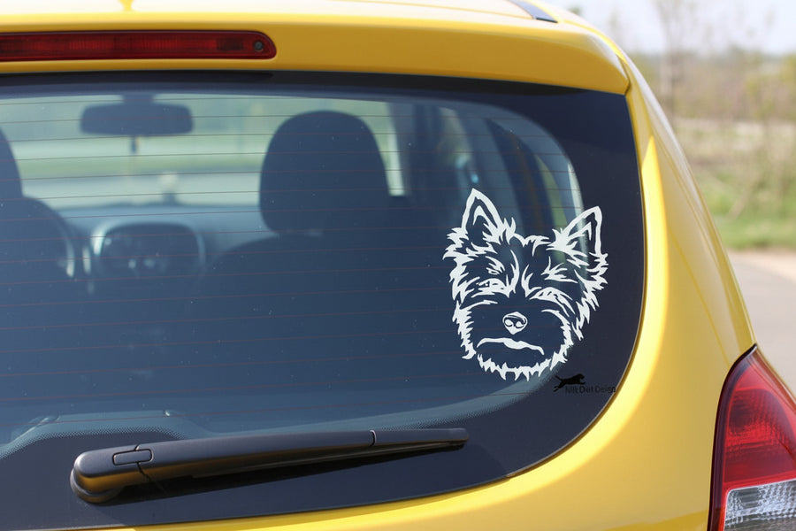 Yorkshire Terrier Autoaufkleber